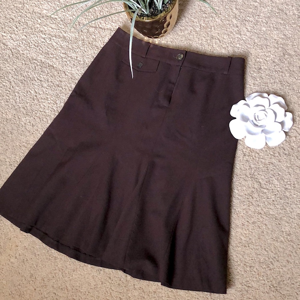 Ann Taylor Flare Skirt